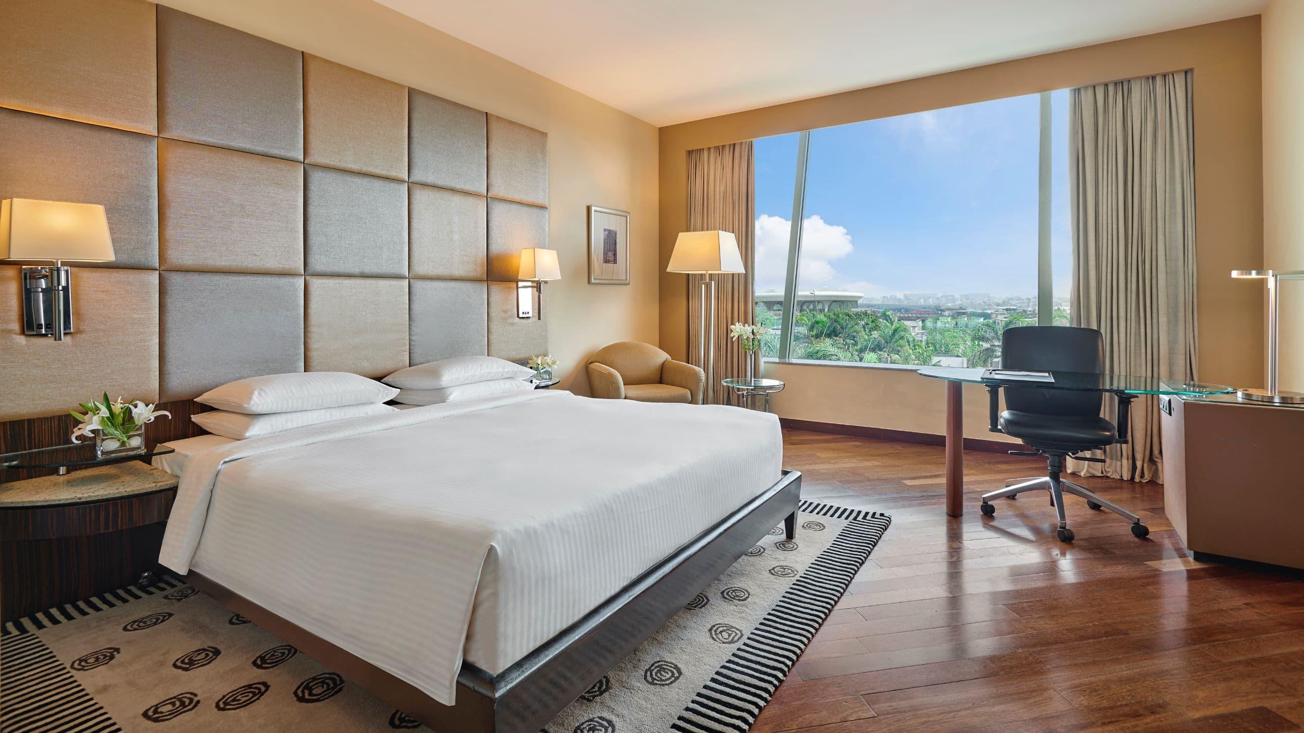 Hyatt Regency Mumbai International Airport Ξενοδοχείο Εξωτερικό φωτογραφία A guest room at the hotel